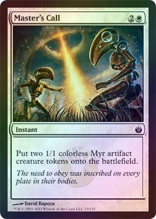 Master s Call Foil Mirrodin Besieged Foil Singles Master s Call Foil Mirrodin Besieged Foil Singles