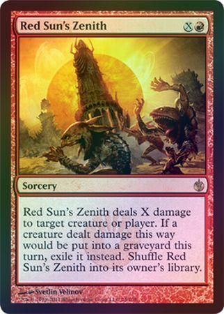 Red Sun s Zenith Foil Mirrodin Besieged Foil Singles Red Sun s Zenith Foil Mirrodin Besieged Foil Singles