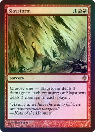Slagstorm Foil Mirrodin Besieged Foil Singles Slagstorm Foil Mirrodin Besieged Foil Singles
