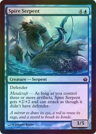 Spire Serpent Foil Mirrodin Besieged Foil Singles Spire Serpent Foil Mirrodin Besieged Foil Singles