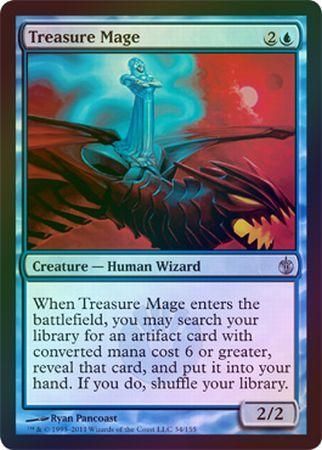 Treasure Mage Foil Mirrodin Besieged Foil Singles Treasure Mage Foil Mirrodin Besieged Foil Singles
