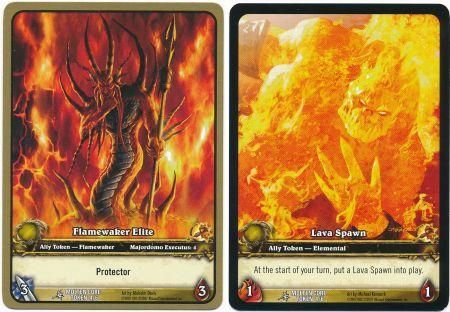Flamewaker Elite Lava Spawn Molten Core Token 4 6 Token WoW Molten Core Raid Deck Singles Flamewaker Elite Lava Spawn Molten Core Token 4 6 Token WoW Molten Core Raid Deck Singles