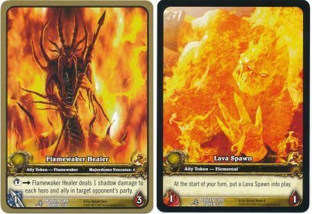 Flamewaker Healer Lava Spawn Molten Core Token 5 6 Token WoW Molten Core Raid Deck Singles Flamewaker Healer Lava Spawn Molten Core Token 5 6 Token WoW Molten Core Raid Deck Singles