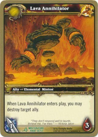 Lava Annihilator Molten Core Raid 36 53 Uncommon Lava Annihilator Molten Core Raid 36 53 Uncommon