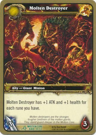 Molten Destroyer Molten Core Raid 39 53 Uncommon WoW Molten Core Raid Deck Singles Molten Destroyer Molten Core Raid 39 53 Uncommon WoW Molten Core Raid Deck Singles