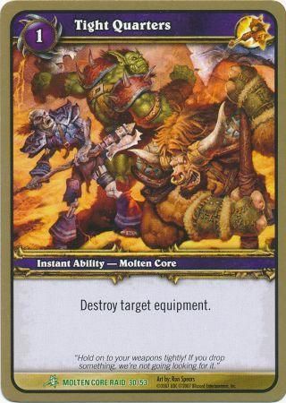 Tight Quarters Molten Core Raid 30 53 Uncommon WoW Molten Core Raid Deck Singles Tight Quarters Molten Core Raid 30 53 Uncommon WoW Molten Core Raid Deck Singles