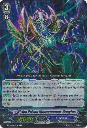 Ice Prison Necromancer Cocytus BT06 003EN Triple Rare RRR Ice Prison Necromancer Cocytus BT06 003EN Triple Rare RRR