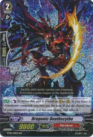 Dragonic Deathscythe BT06 019EN Double Rare RR Dragonic Deathscythe BT06 019EN Double Rare RR