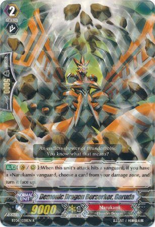 Demonic Dragon Berserker Garuda BT06 038EN Rare R Vol 6 Breaker of Limits Singles Demonic Dragon Berserker Garuda BT06 038EN Rare R Vol 6 Breaker of Limits Singles