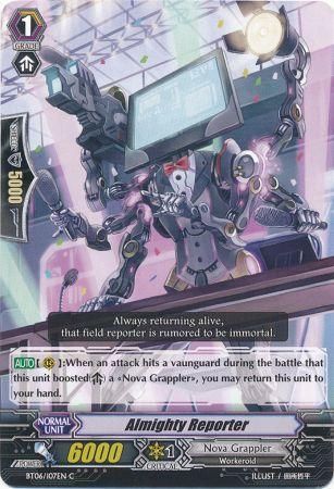 Almighty Reporter BT06 107EN Common C Almighty Reporter BT06 107EN Common C