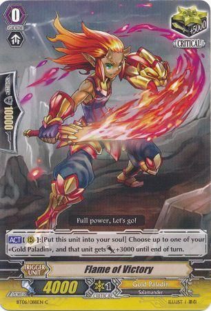 Flame of Victory BT06 088EN Common C Vol 6 Breaker of Limits Singles Flame of Victory BT06 088EN Common C Vol 6 Breaker of Limits Singles