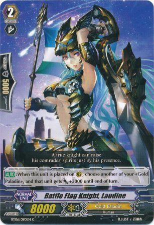 Battle Flag Knight Laudine BT06 090EN Common C Battle Flag Knight Laudine BT06 090EN Common C