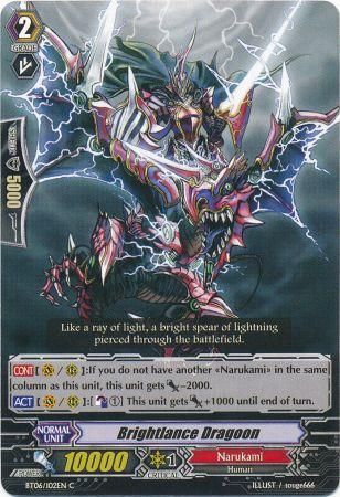 Brightlance Dragoon BT06 102EN Common C Vol 6 Breaker of Limits Singles Brightlance Dragoon BT06 102EN Common C Vol 6 Breaker of Limits Singles