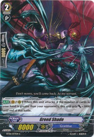 Greed Shade BT06 077EN Common C Greed Shade BT06 077EN Common C