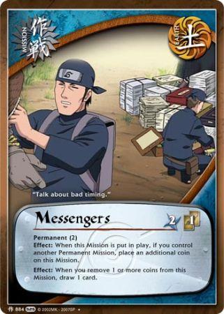 Messengers 884 Uncommon Naruto Kage Summit Messengers 884 Uncommon Naruto Kage Summit