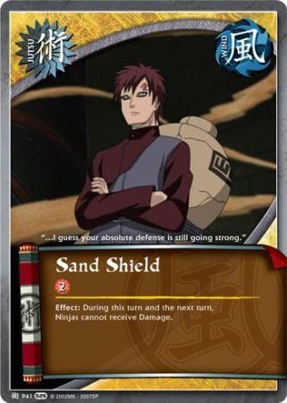 Sand Shield - Naruto: Kage Summit - Long Tail | TrollAndToad