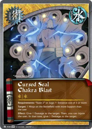 Cursed Seal Chakra Blast 938 Uncommon Naruto Kage Summit Cursed Seal Chakra Blast 938 Uncommon Naruto Kage Summit