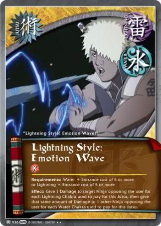 Lightning Style Emotion Wave 936 Rare Lightning Style Emotion Wave 936 Rare