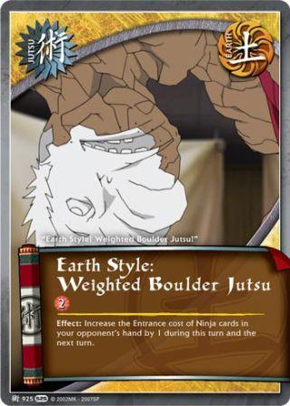 Earth Style: Weighted Boulder Jutsu - Long Tail | TrollAndToad