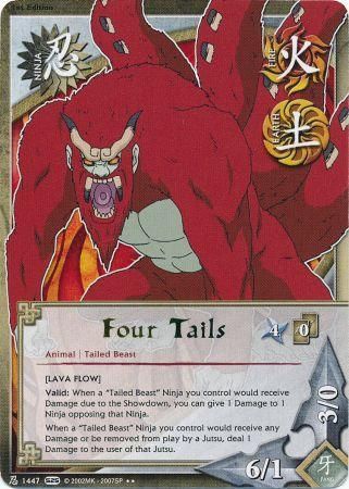 Four Tails Lava Flow 1447 Rare Four Tails Lava Flow 1447 Rare