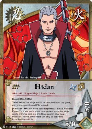 Hidan Immortal Soul 1442 Uncommon Naruto Kage Summit Hidan Immortal Soul 1442 Uncommon Naruto Kage Summit