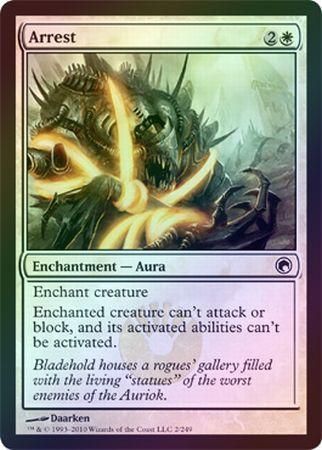 Arrest Foil Scars of Mirrodin Foil Singles Arrest Foil Scars of Mirrodin Foil Singles