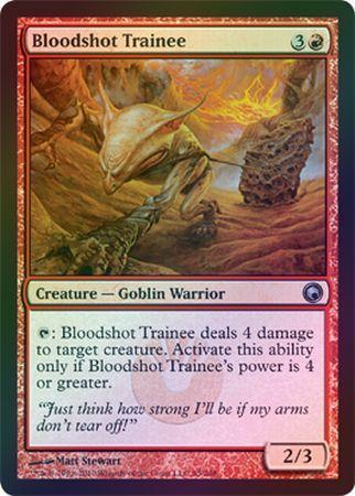Bloodshot Trainee Foil Scars of Mirrodin Foil Singles Bloodshot Trainee Foil Scars of Mirrodin Foil Singles