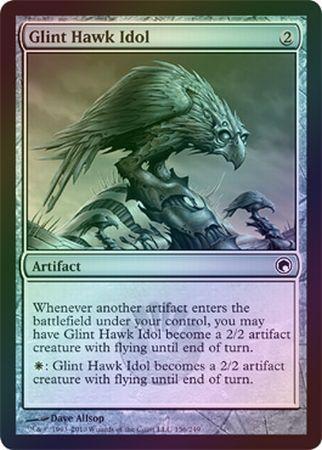 Glint Hawk Idol Foil Scars of Mirrodin Foil Singles Glint Hawk Idol Foil Scars of Mirrodin Foil Singles
