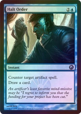 Halt Order Foil Halt Order Foil