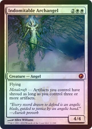 Indomitable Archangel Foil Scars of Mirrodin Foil Singles Indomitable Archangel Foil Scars of Mirrodin Foil Singles