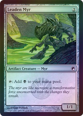 Leaden Myr Foil Scars of Mirrodin Foil Singles Leaden Myr Foil Scars of Mirrodin Foil Singles