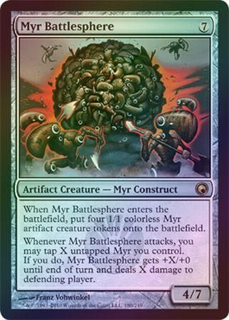 Myr Battlesphere Foil Myr Battlesphere Foil