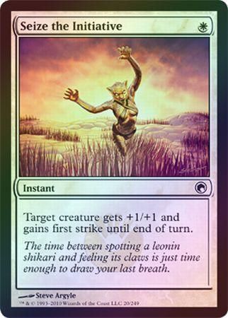 Seize the Initiative Foil Scars of Mirrodin Foil Singles Seize the Initiative Foil Scars of Mirrodin Foil Singles