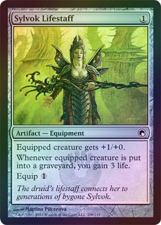 Sylvok Lifestaff Foil Scars of Mirrodin Foil Singles Sylvok Lifestaff Foil Scars of Mirrodin Foil Singles