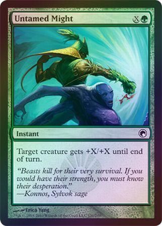 Untamed Might Foil Scars of Mirrodin Foil Singles Untamed Might Foil Scars of Mirrodin Foil Singles