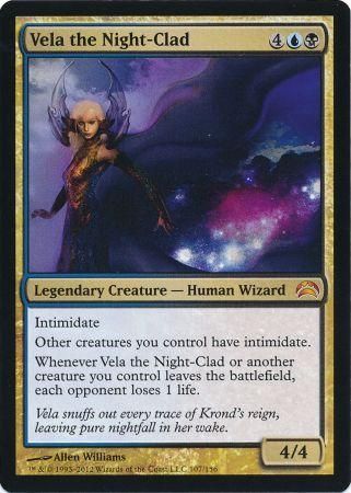 Vela the Night Clad Planechase 2012 Singles Vela the Night Clad Planechase 2012 Singles