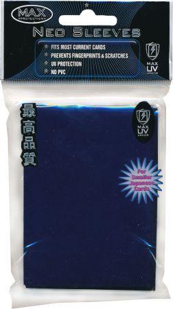 Max Pro Flat Dark Blue 50ct Yugioh Sized Mini Sleeves 7050FDB Sleeves Max Pro Flat Dark Blue 50ct Yugioh Sized Mini Sleeves 7050FDB Sleeves