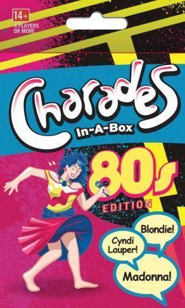 Charades In A Box 80s card game Outset Media 33001 Board Games A Z Charades In A Box 80s card game Outset Media 33001 Board Games A Z