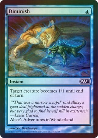 Diminish Foil Magic 2011 M11 Foil Singles Diminish Foil Magic 2011 M11 Foil Singles
