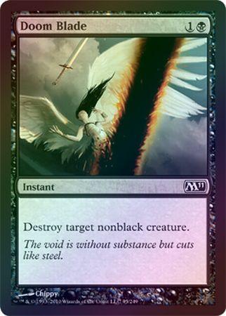Doom Blade Foil Magic 2011 M11 Foil Singles Doom Blade Foil Magic 2011 M11 Foil Singles