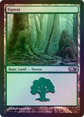 Forest 246 Foil Magic 2011 M11 Foil Singles Forest 246 Foil Magic 2011 M11 Foil Singles