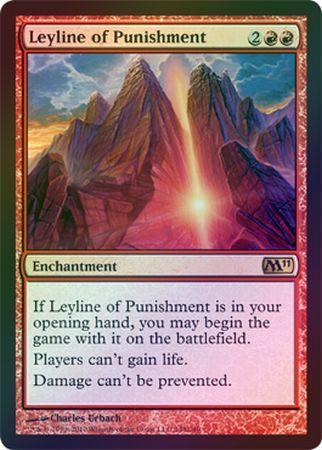 Leyline of Punishment Foil Magic 2011 M11 Foil Singles Leyline of Punishment Foil Magic 2011 M11 Foil Singles