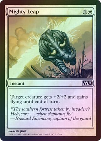 Mighty Leap Foil Magic 2011 M11 Foil Singles Mighty Leap Foil Magic 2011 M11 Foil Singles