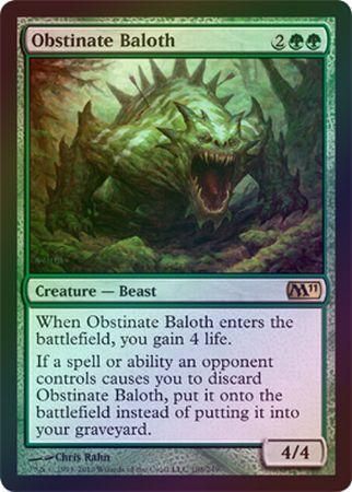 Obstinate Baloth Foil Obstinate Baloth Foil