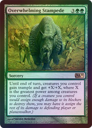 Overwhelming Stampede Foil Overwhelming Stampede Foil