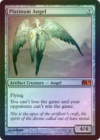 Platinum Angel Foil Magic 2011 M11 Foil Singles Platinum Angel Foil Magic 2011 M11 Foil Singles