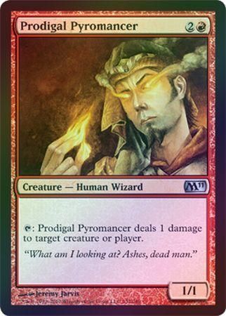 Prodigal Pyromancer Foil Magic 2011 M11 Foil Singles Prodigal Pyromancer Foil Magic 2011 M11 Foil Singles