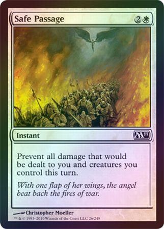 Safe Passage Foil Magic 2011 M11 Foil Singles Safe Passage Foil Magic 2011 M11 Foil Singles