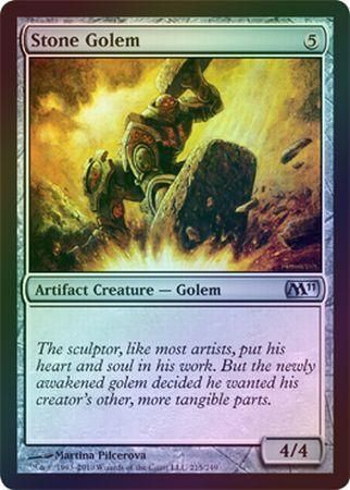 Stone Golem Foil Stone Golem Foil