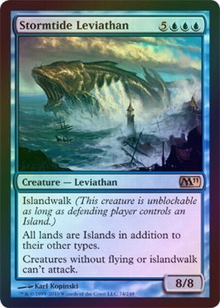 Stormtide Leviathan Foil Magic 2011 M11 Foil Singles Stormtide Leviathan Foil Magic 2011 M11 Foil Singles